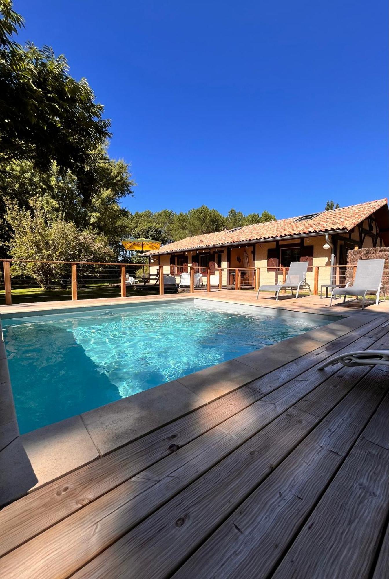 Villa La bergerie des Landes Lit-et-Mixe Exterior foto